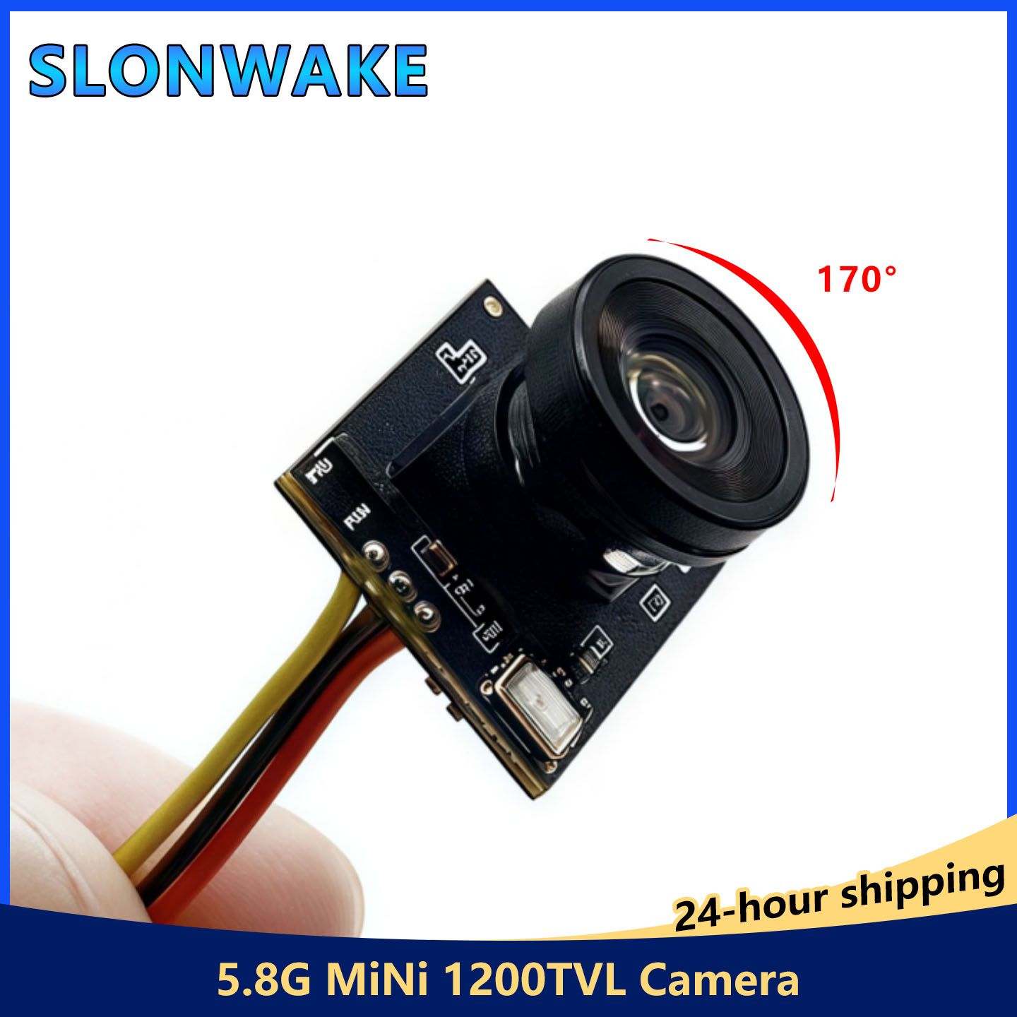 Drone Racing Frame - SLONWAKE Ultra Mini 5.8G FPV Camera