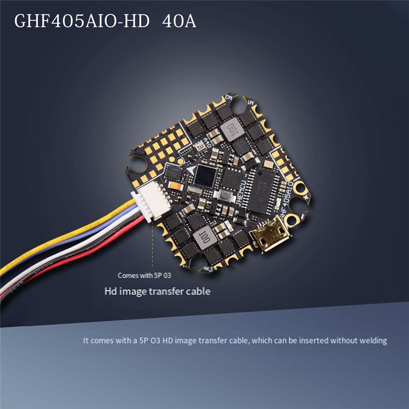 ABTI-GHF405AIO-HD 40A AIO Flig - Drone Racing Flight Controller review and price
